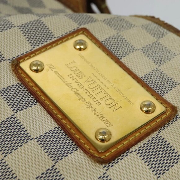 LOUIS VUITTON Damier Azur Galliera PM Shoulder Bag LV Auth - Picture 11 of 16